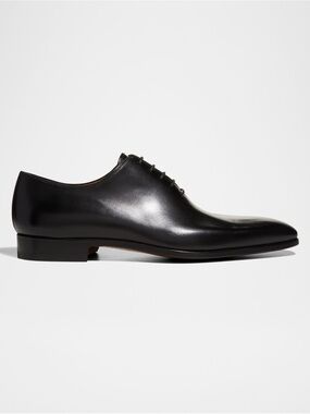 Magnanni Men's Cruz Square-Toe Leather Oxfords